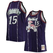 Men's Mitchell \u0026 Ness Vince Carter Purple Toronto Raptors Big \u0026 Tall 1998/99 NBA 75th Anniversary Diamond Swingman